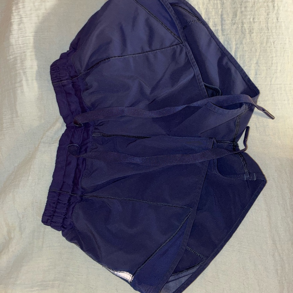 Navy Blue Lululemon Athletic Shorts